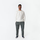 Green Plaid Winter Pyjama set